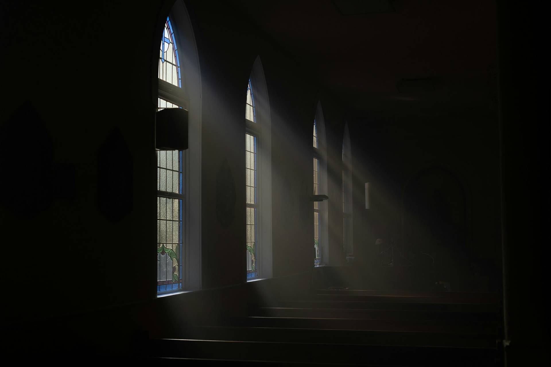 A lone figure in shadow evoking the thriller Get Out